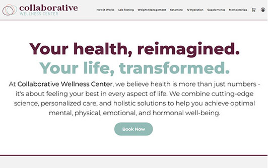Collabrative Wellness Center Website