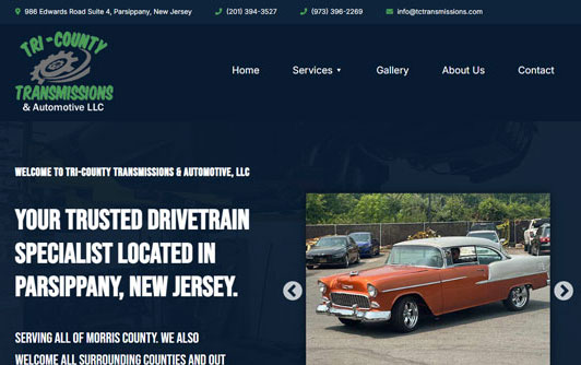 Tri-County Transmission Website